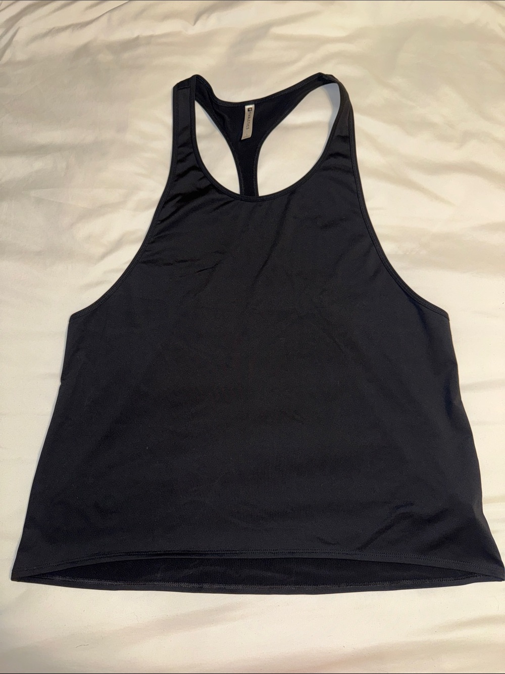 Fabletics Black Racerback Tank Top